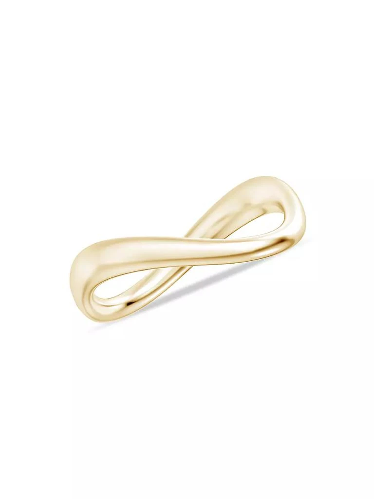 商品Natori|Shangri-La: Brushstroke 14K Gold Stacking Ring,价格¥5960,第2张图片详细描述