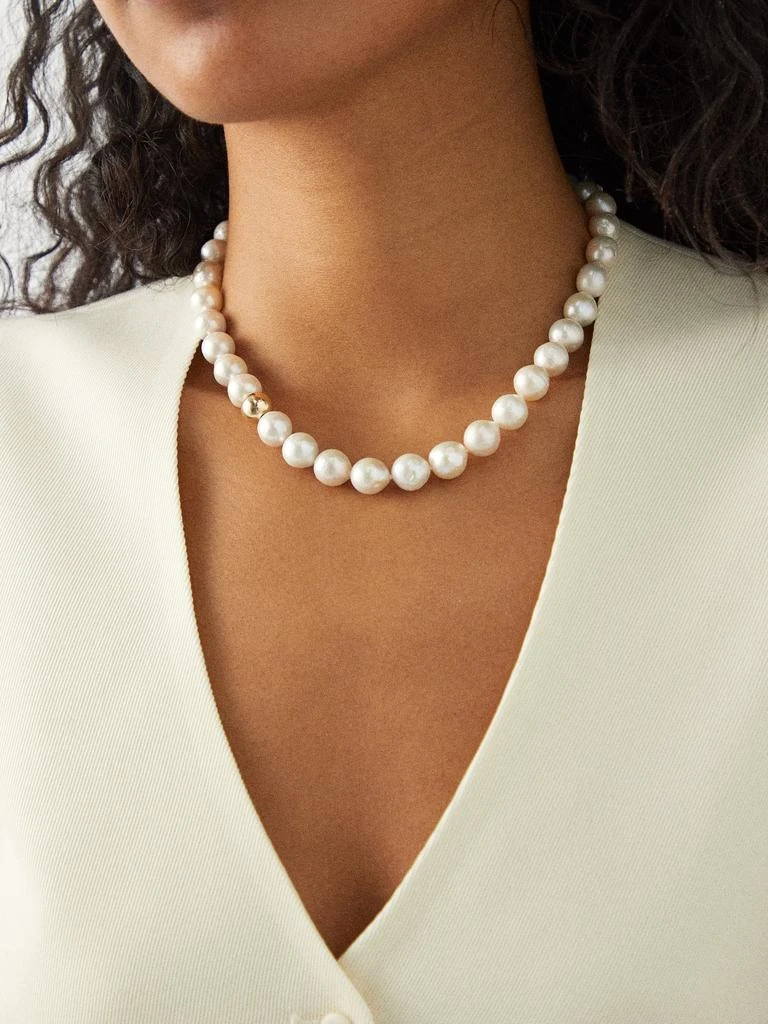 商品MATEO|Pearl & 14kt gold necklace,价格¥11489,第2张图片详细描述