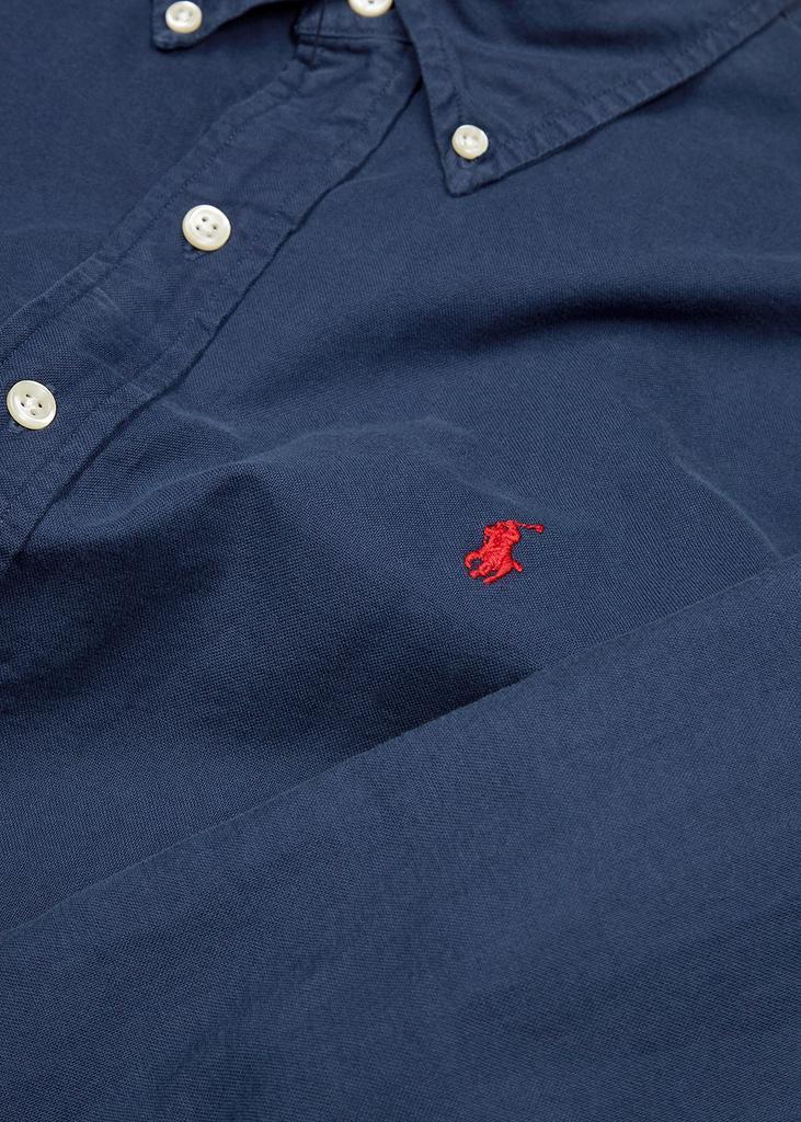 商品Ralph Lauren|Navy cotton Oxford shirt,价格¥1193,第7张图片详细描述