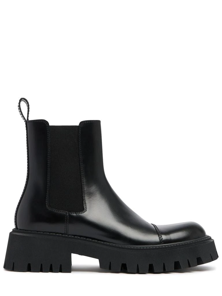 商品Balenciaga|Tractor Bootie L20 Leather Boots,价格¥9553,第1张图片