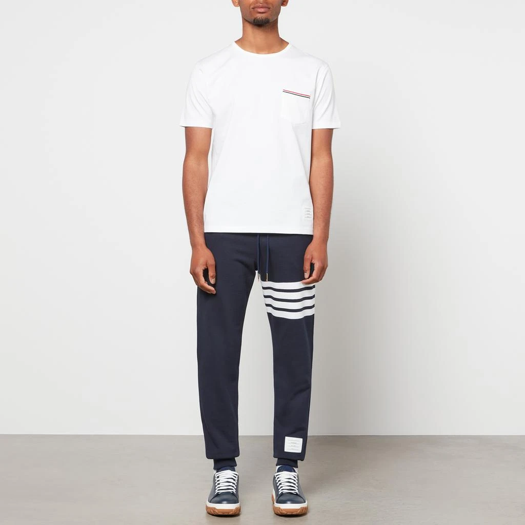 商品Thom Browne|Thom Browne Men's 4-Bar Loopback Sweatpants - Navy,价格¥2782,第3张图片详细描述