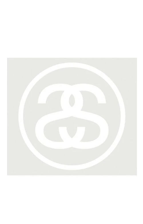 商品STUSSY|Big SS-Link Decal - White 5.5" x 5.5",价格¥38,第1张图片