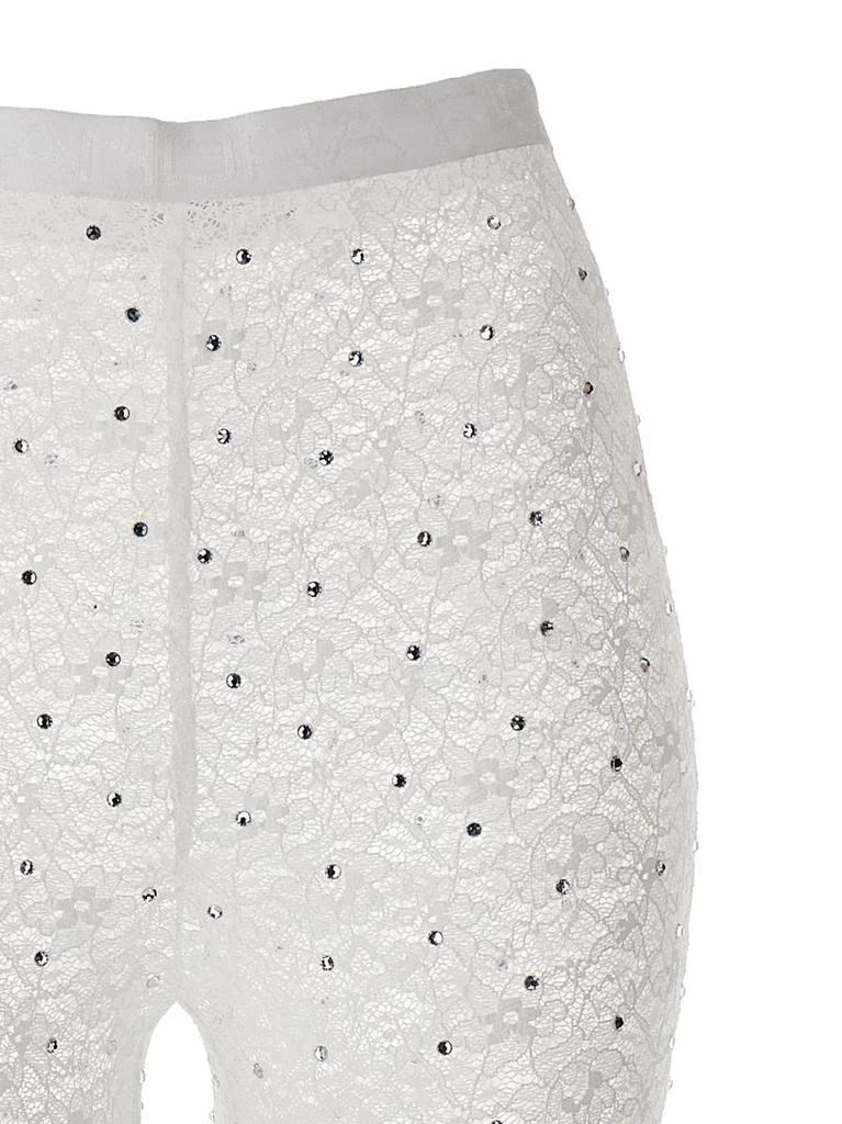 商品Alessandra Rich|Alessandra Rich Rhinestone Lace Leggings,价格¥3301,第3张图片详细描述
