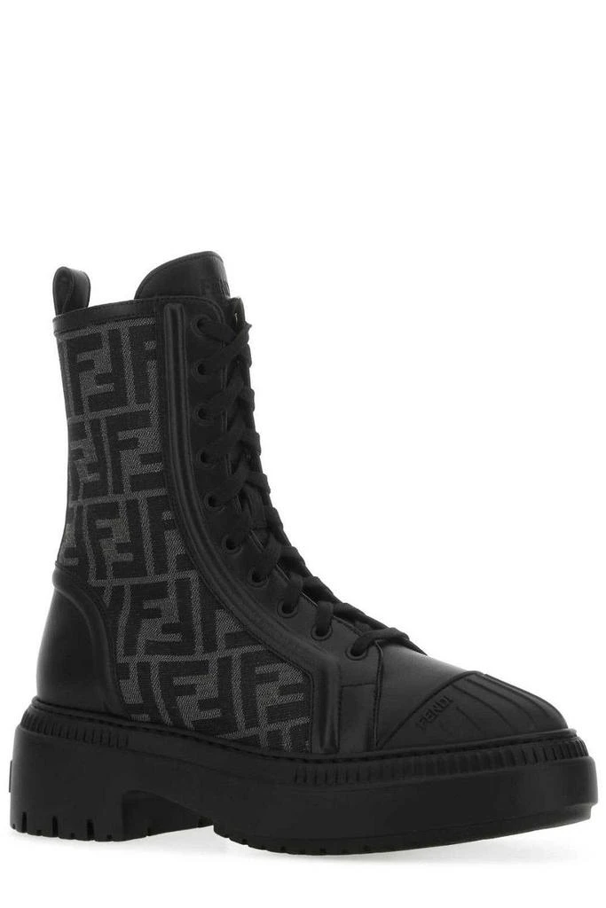 商品Fendi|Fendi Domino Combat Boots,价格¥6743,第2张图片详细描述