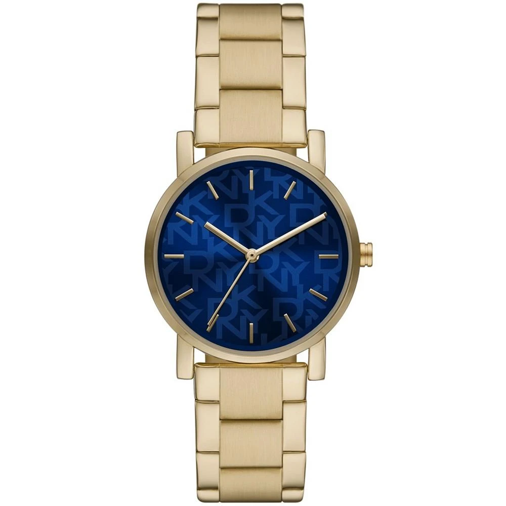 商品DKNY|Women's Soho Gold-Tone Stainless Steel Watch, 34mm,价格¥1009,第1张图片