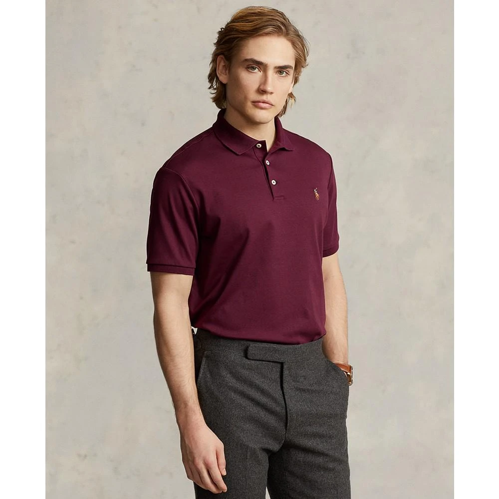 商品Ralph Lauren|Men's Custom Slim Fit Soft Cotton Polo Shirt,价格¥537,第1张图片