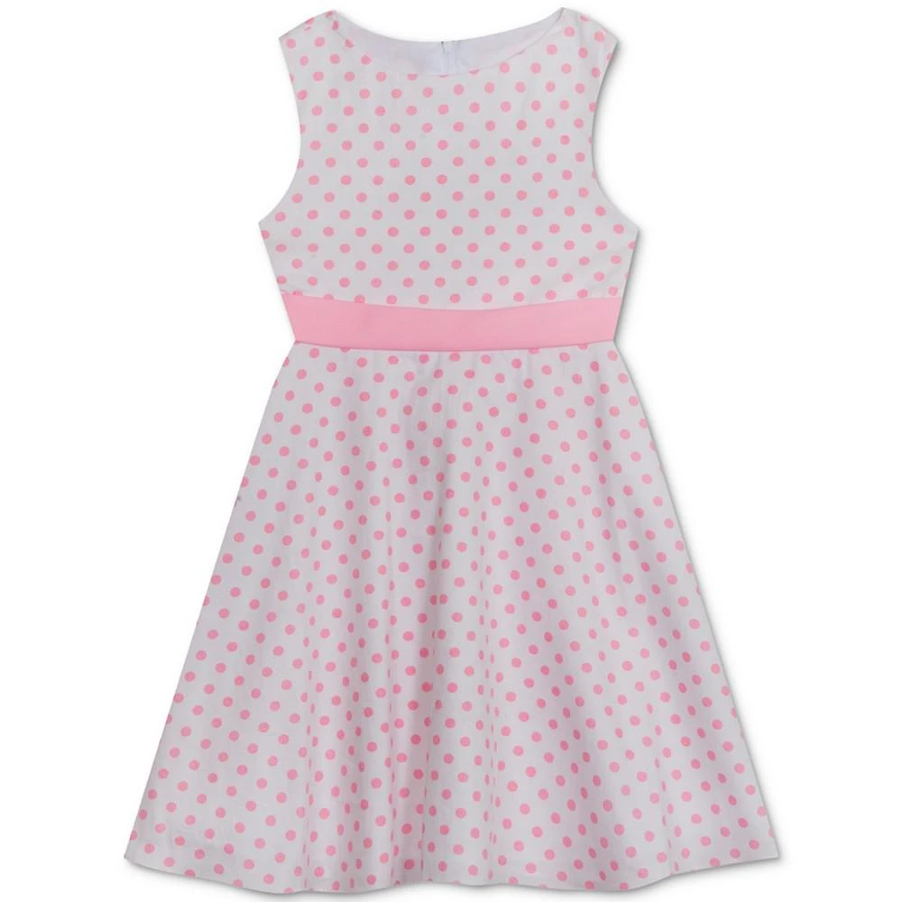 商品Rare Editions|Toddler Girls Printed Polka Dot Dress & Ruffled Coat,价格¥110,第5张图片详细描述
