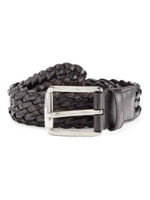 Braided Leather Belt商品第1张图片规格展示