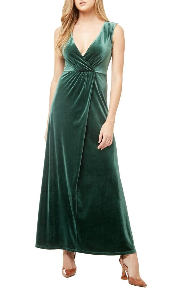 商品Love by Design|Munich Velvet Twist Front Sleeveless Maxi Dress,价格¥337,第1张图片