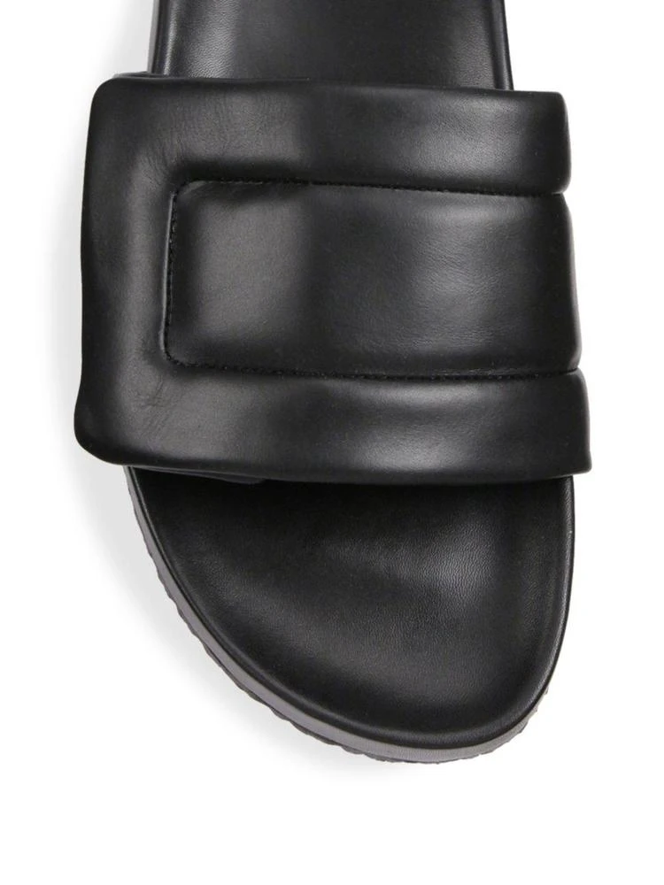 商品MAISON MARGIELA|Puff Leather Grip-Tape Slides,价格¥2962,第3张图片详细描述