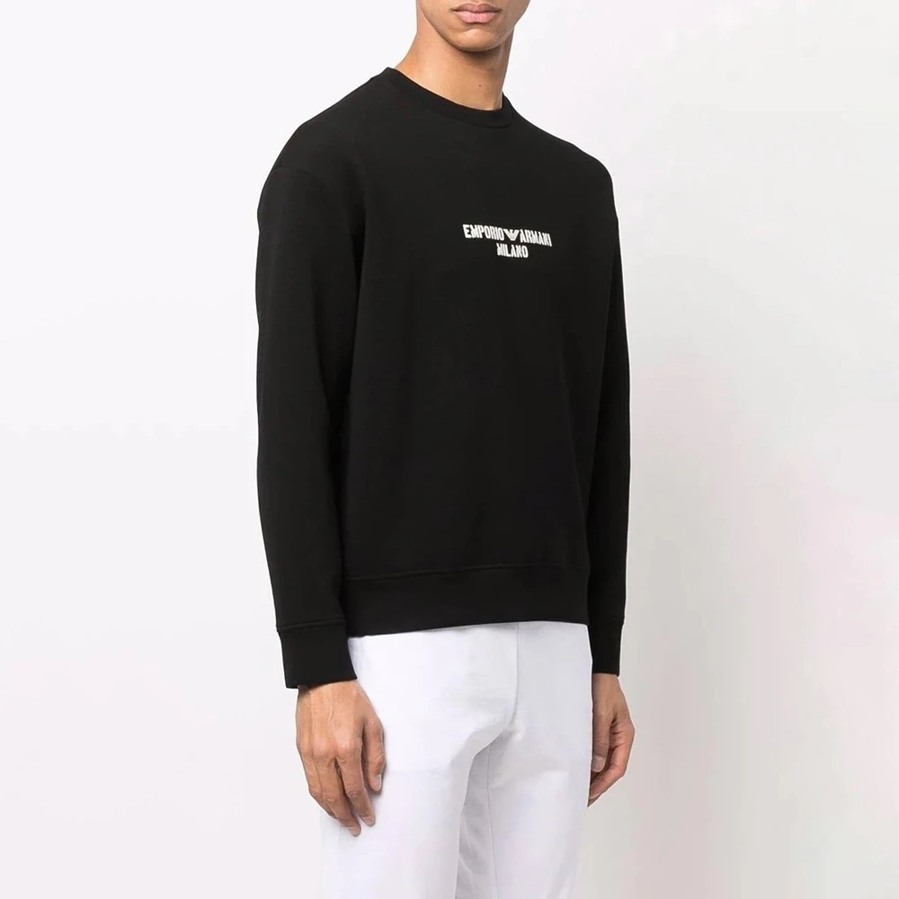 EMPORIO ARMANI 男黑色套头卫衣 3L1MFE-1JHSZ-0999 商品