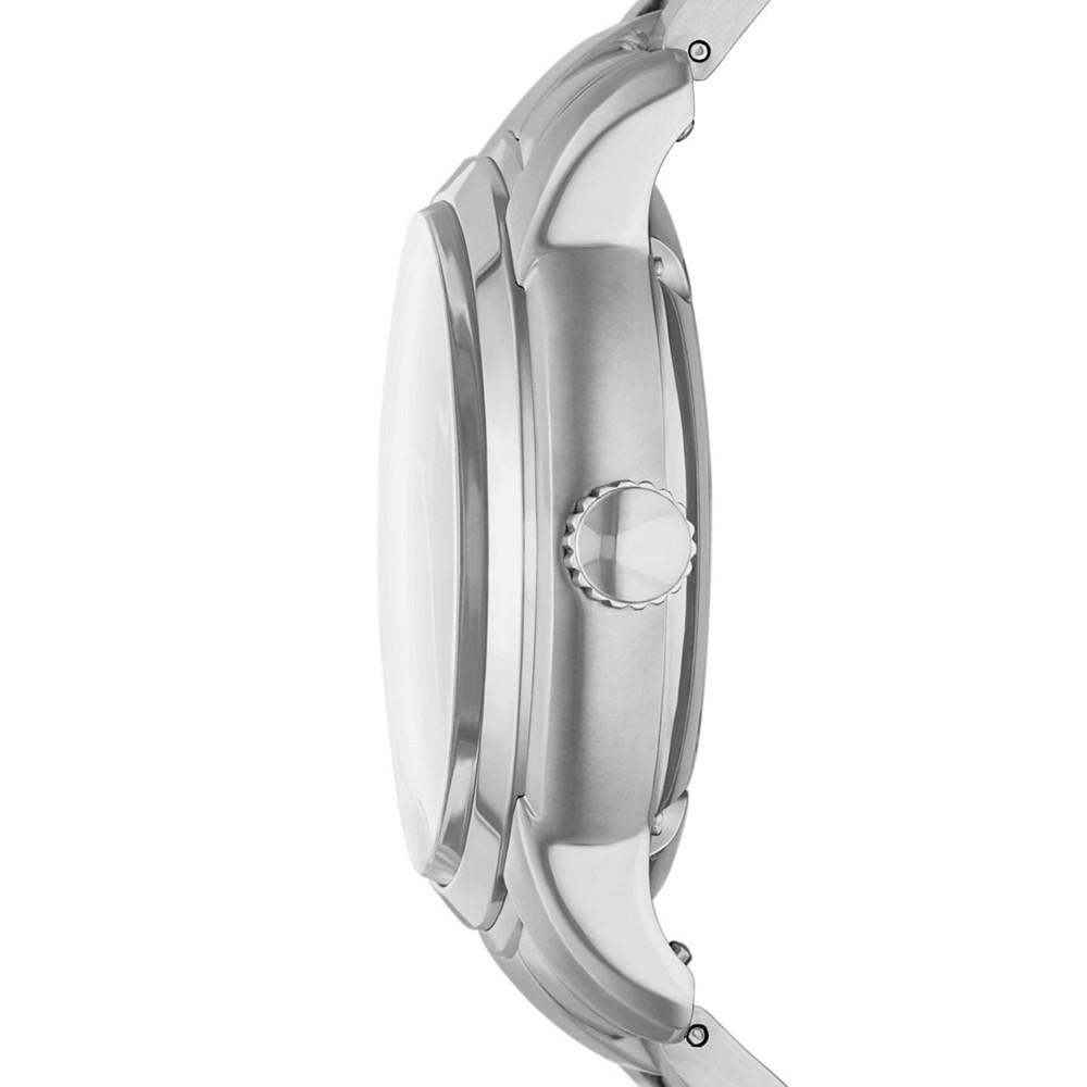 Men's Heritage Automatic Silver-Tone Stainless Steel Bracelet Watch 43mm商品第2张图片规格展示