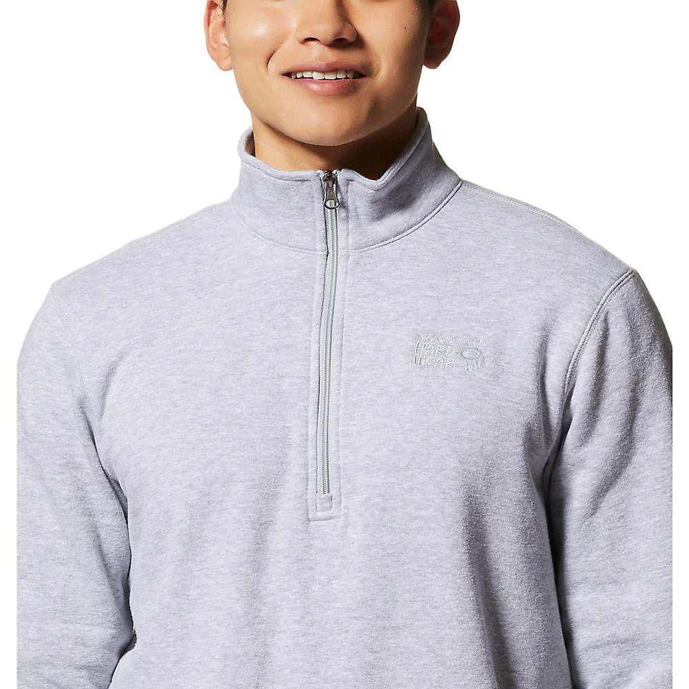 商品Mountain Hardwear|Mountain Hardwear Men's MHW Logo 1/4 Zip Top,价格¥498,第3张图片详细描述