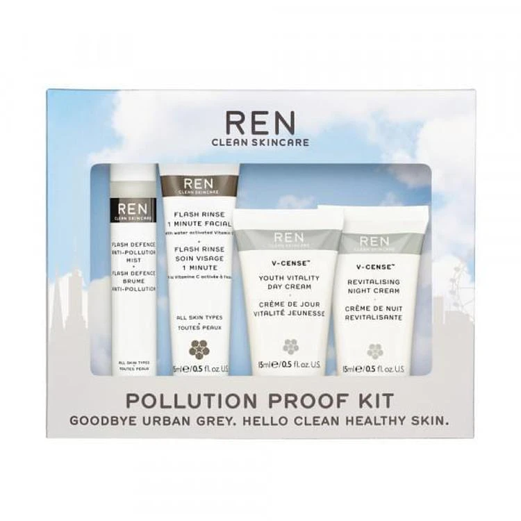 商品REN Clean Skincare|Pollution Proof Kit,价格¥130,第1张图片