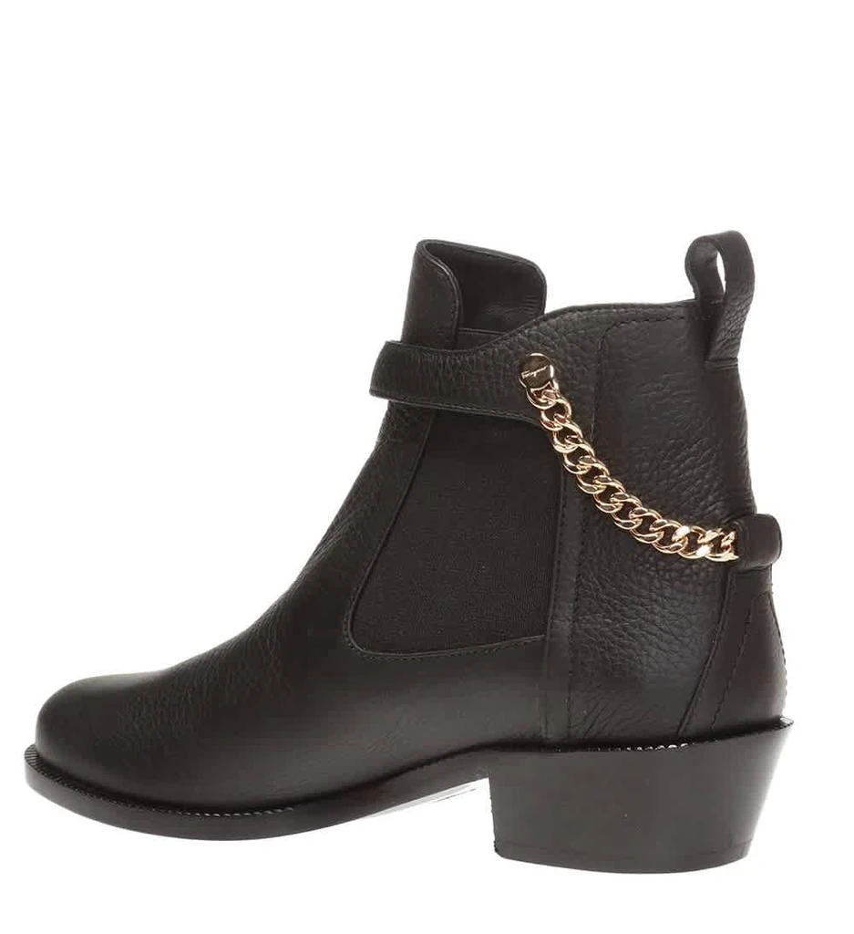 商品Salvatore Ferragamo|Ladies Black Leather Gancini Ankle Boots,价格¥1934,第2张图片详细描述