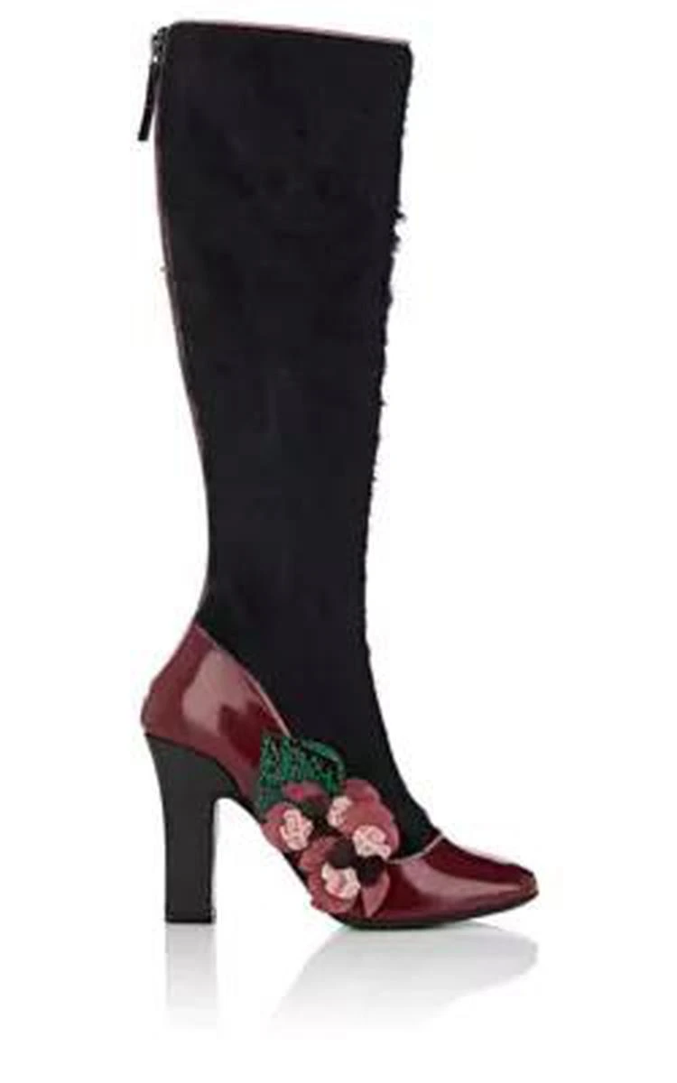 商品Fabrizio Viti|Violets For Your Fur Knee Boots,价格¥6836,第1张图片