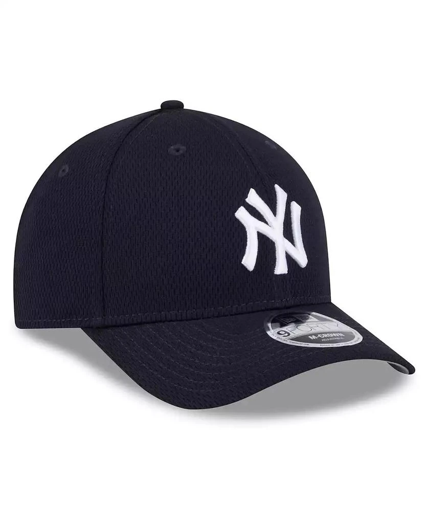 商品New Era|Men's Navy New York Yankees 2025 MLB Clubhouse 9FORTY M-Crown Adjustable Hat,价格¥200,第4张图片详细描述