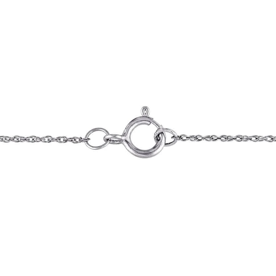 商品Amour|7 - 8 Mm Pink Cultured Freshwater Pearl Tin Cup Necklace On 10K White Gold,价格¥528,第2张图片详细描述