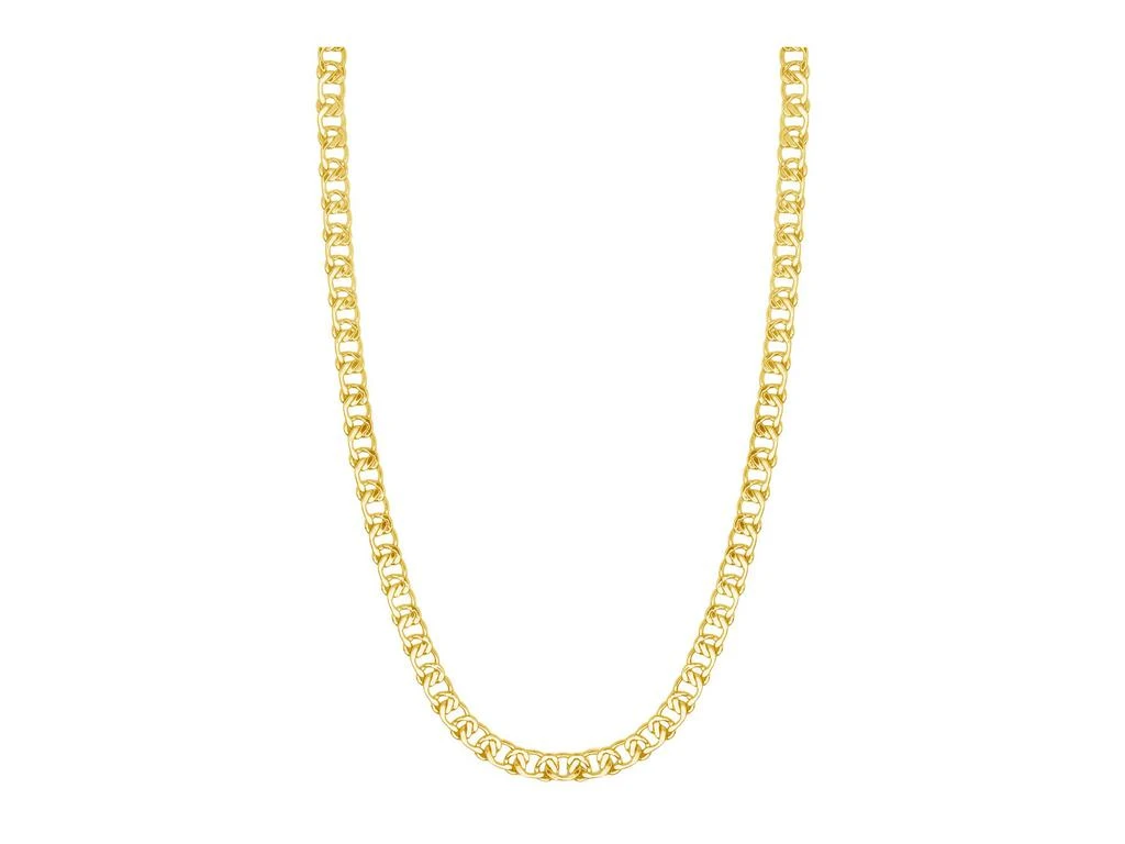 商品Sterling Forever|Interlocking Curb Chain Necklace,价格¥412,第1张图片