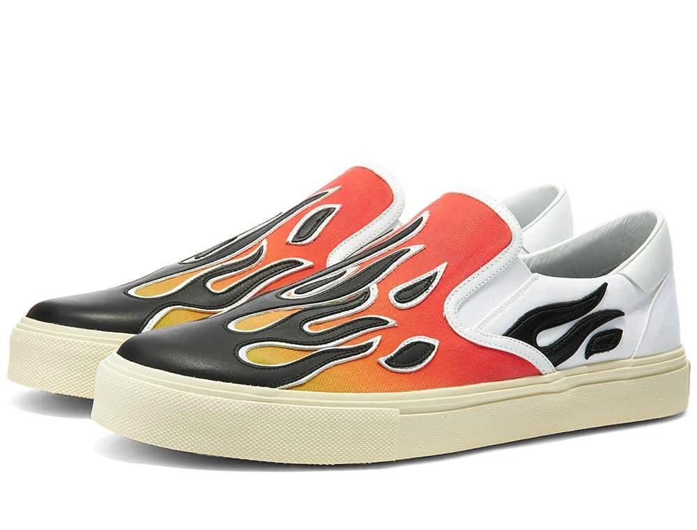 商品AMIRI|AMIRI Flame Slip On Sneakers,价格¥3637,第2张图片详细描述