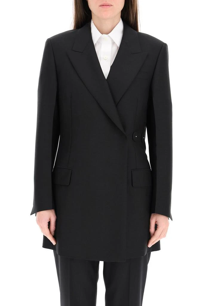 商品Prada|Prada Single-Breasted Pea Coat,价格¥15784,第2张图片详细描述