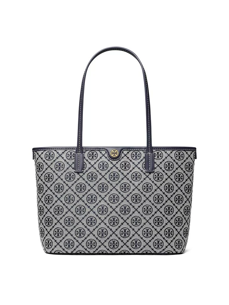 商品Tory Burch|Small T Monogram Zip Tote Bag,价格¥2743,第1张图片
