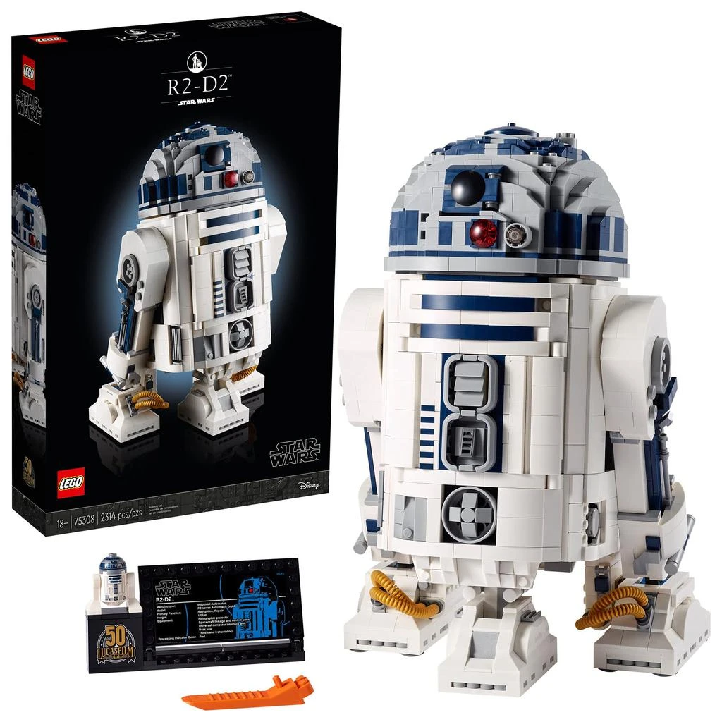 商品LEGO|LEGO Star Wars R2-D2 75308 Collectible Building Toy, New 2021 (2,314 Pieces),价格¥1499,第1张图片