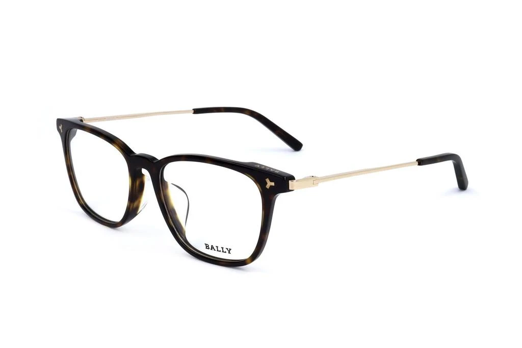 商品Bally|Bally Tortoise Shell Rectangle Frame Glasses,价格¥630,第2张图片详细描述