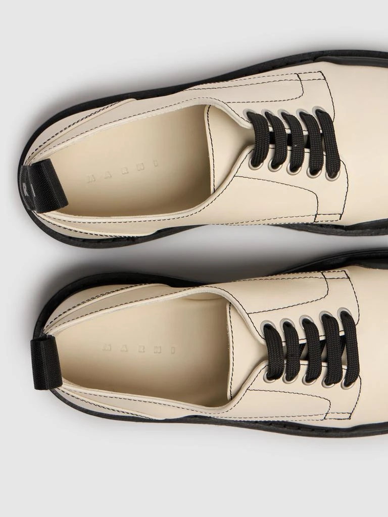 商品Marni|35mm Dada Leather Derby Shoes,价格¥4349,第3张图片详细描述