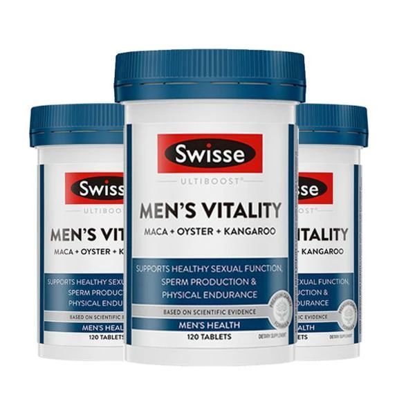 澳洲 Swisse 男士活力雄风片袋鼠精120粒*3 商品