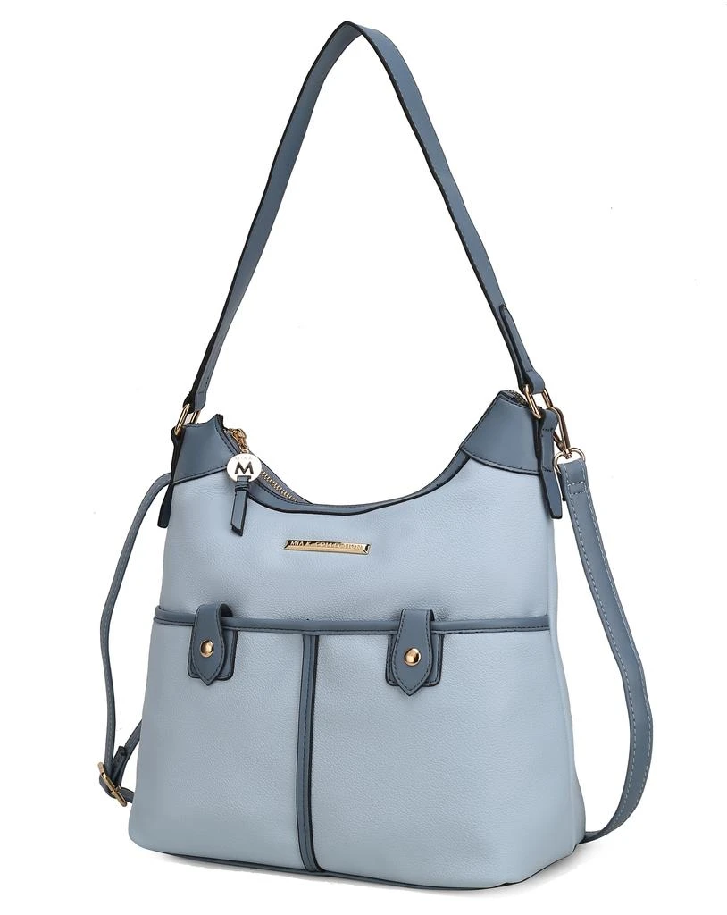 Harper Vegan Color Block Leather Women’s Shoulder Bag 商品