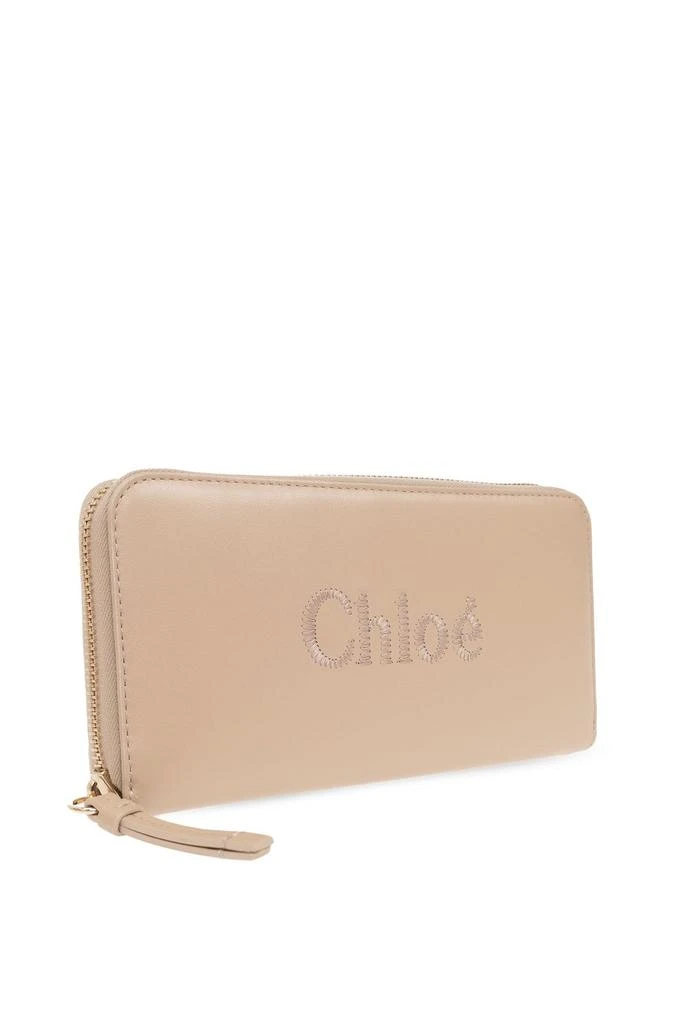 商品Chloé|Chloé Sense Zipped Long Wallet,价格¥3397,第3张图片详细描述