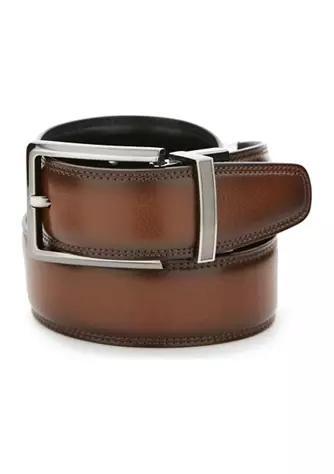 商品Perry Ellis|Double Stitched Reversible Belt,价格¥182,第1张图片