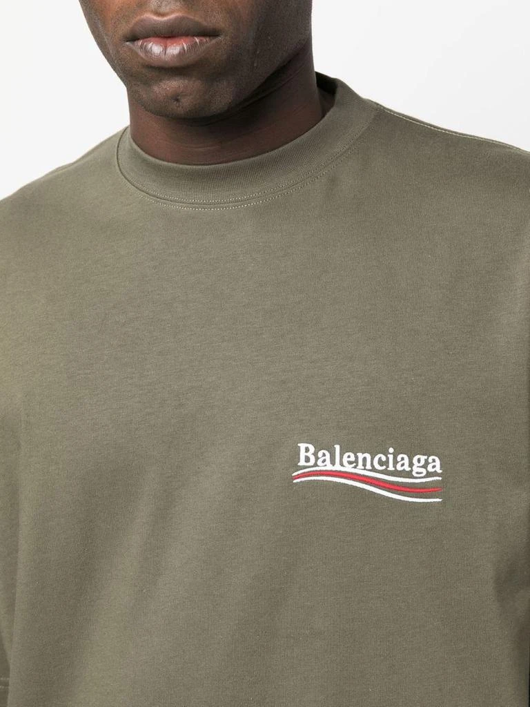 商品Balenciaga|BALENCIAGA Political Campaign cotton t-shirt,价格¥3852,第2张图片详细描述