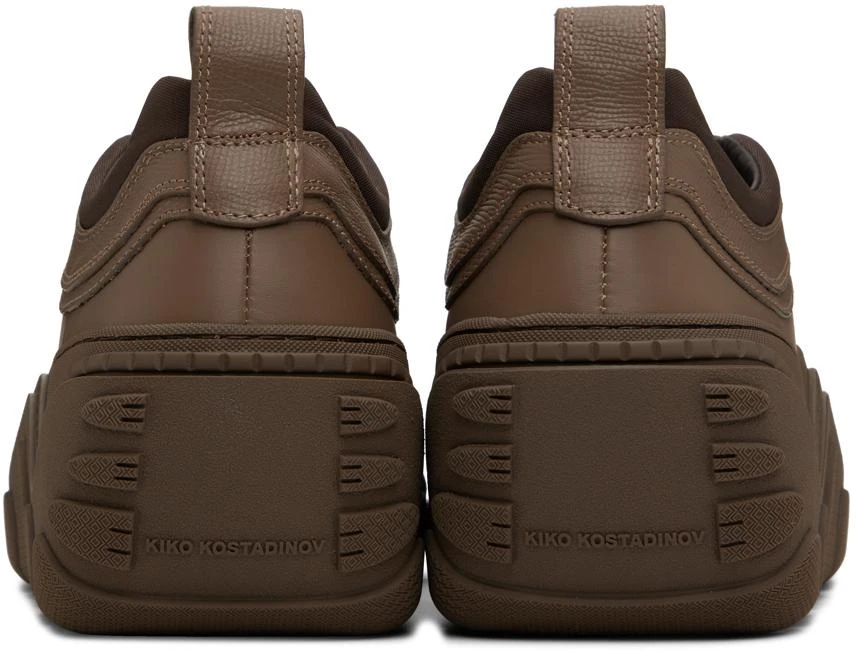 商品Kiko Kostadinov|Brown Tonkin Sneakers,价格¥1899,第2张图片详细描述