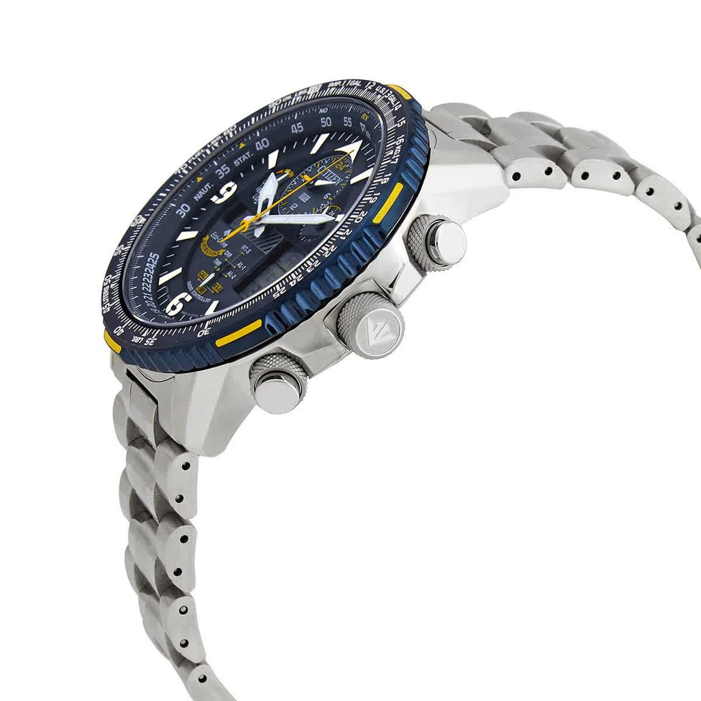 商品Citizen|Promaster Skyhawk A-T Perpetual Alarm Chronograph Blue Dial Men's Watch JY8078-52L,价格¥3053,第2张图片详细描述