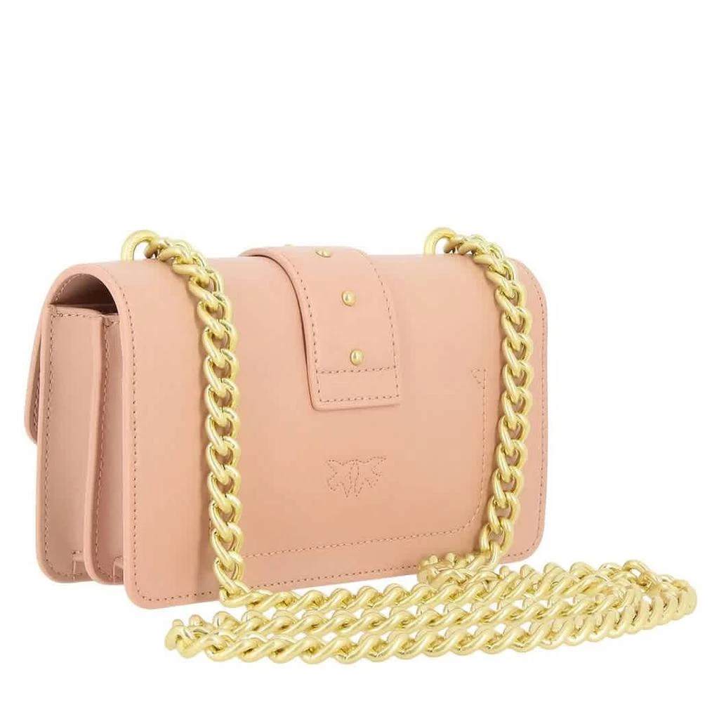 商品PINKO|Pinko Mini Love Simply Leather Crossbody In Light Pink,价格¥753,第2张图片详细描述