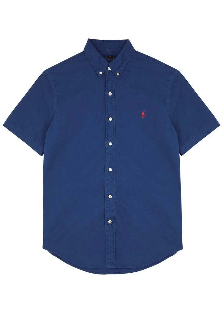 商品Ralph Lauren|Navy cotton Oxford shirt,价格¥470,第1张图片