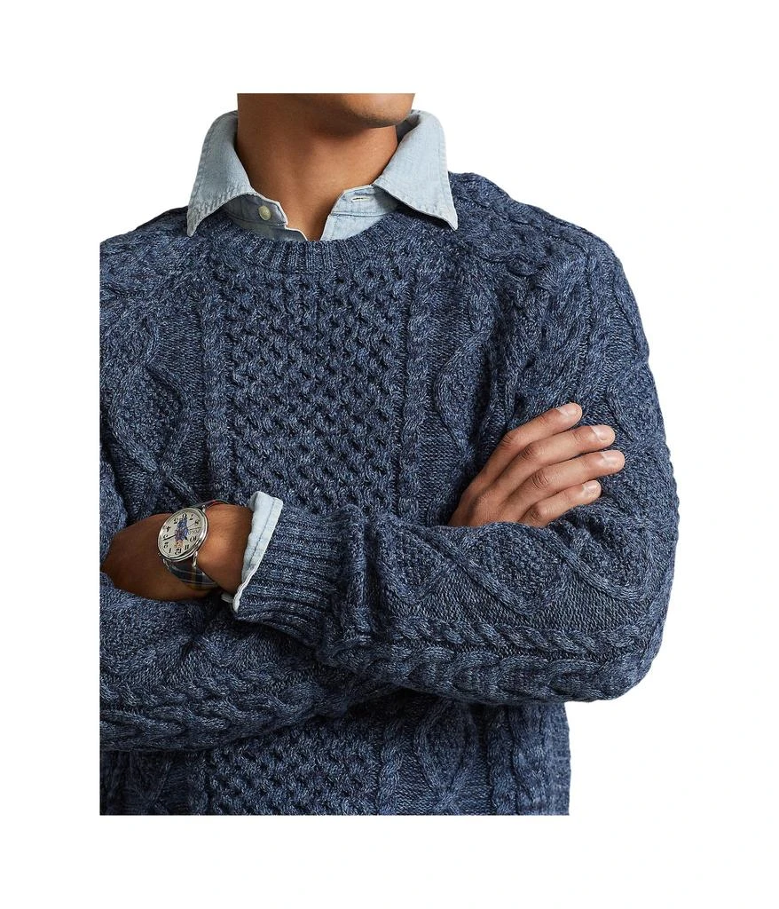 商品Ralph Lauren|Aran-Knit Cotton Cardigan,价格¥808,第3张图片详细描述