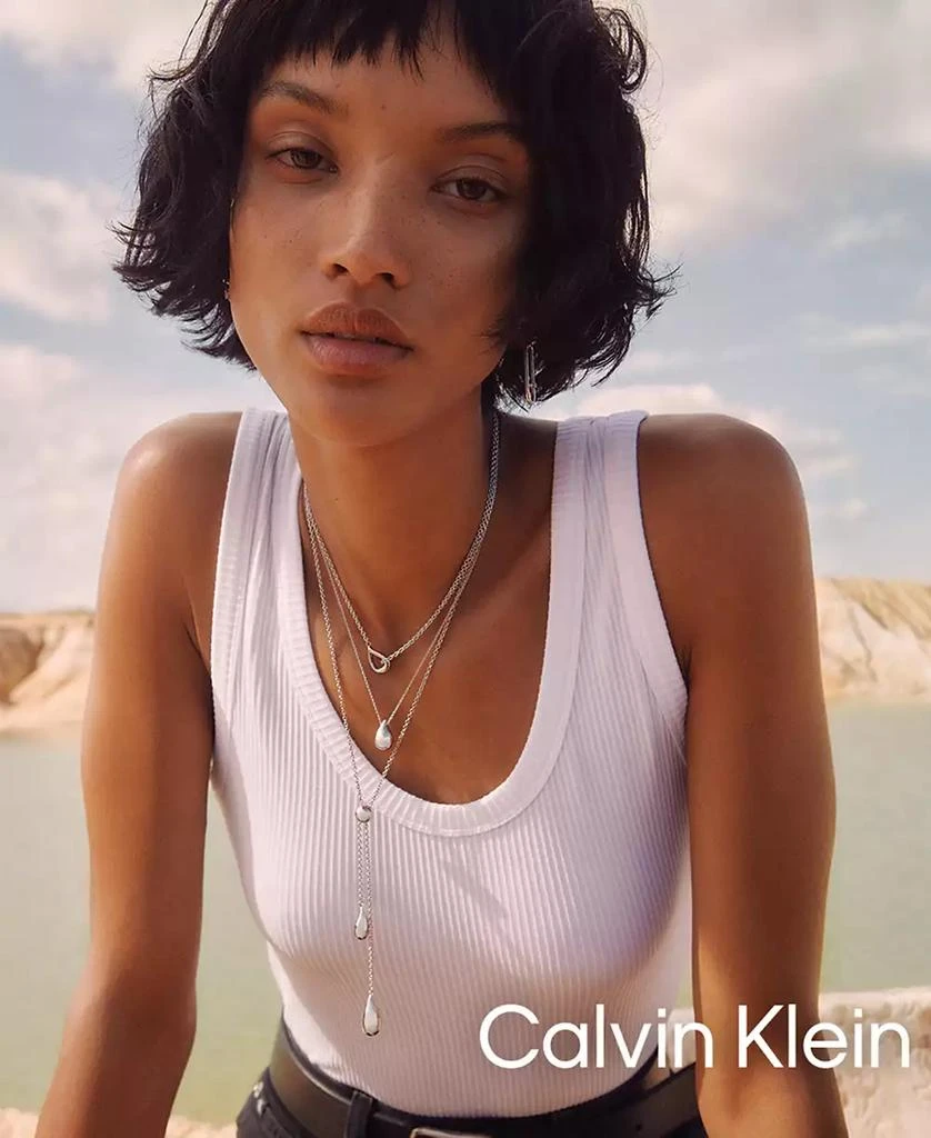 商品Calvin Klein|Women's Stainless Steel Necklace,价格¥679,第3张图片详细描述