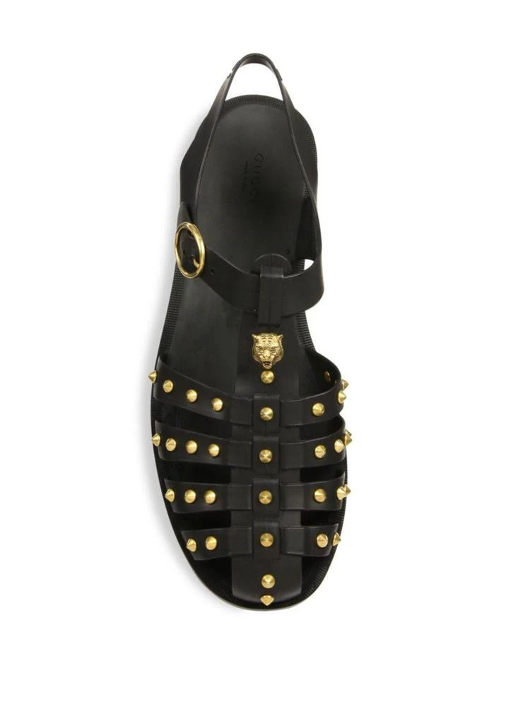 商品Gucci|Studded Fisherman Sandals,价格¥3675,第4张图片详细描述