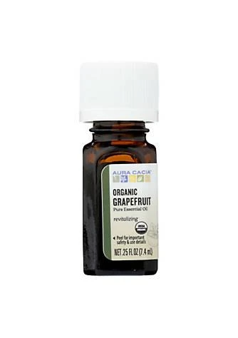 商品Aura Cacia|Cacia Organic Grapefruit   .25 Oz,价格¥120,第1张图片