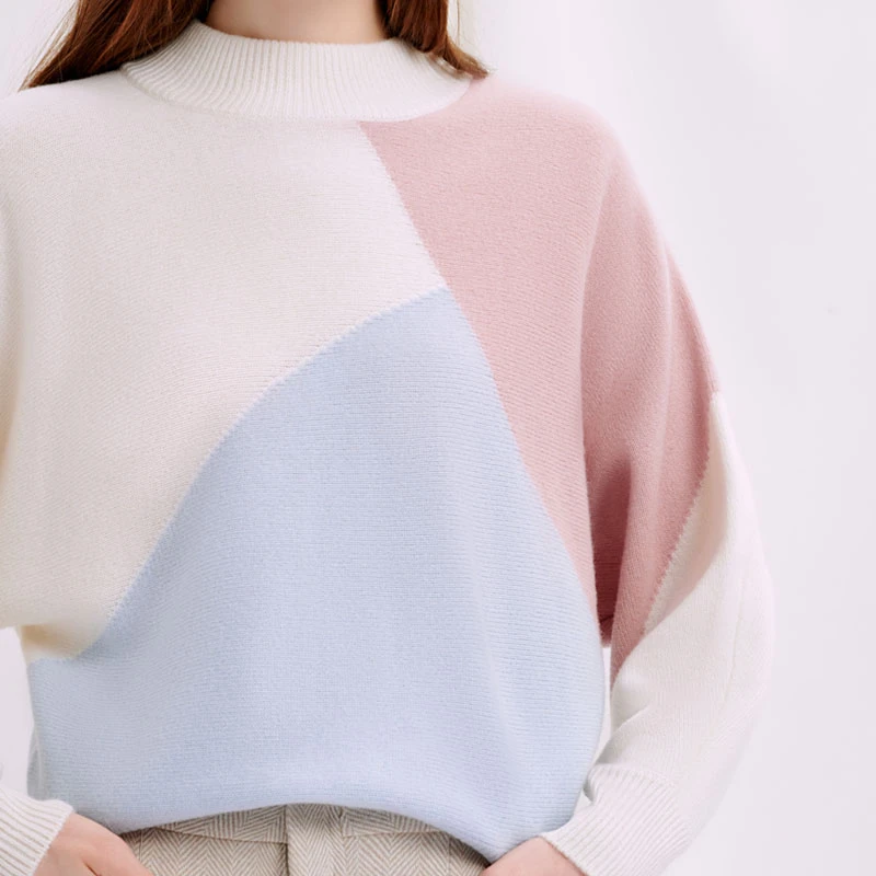 Astrid Wool Sweater - Colorblock | Astrid羊毛毛衣 - 拼色 商品