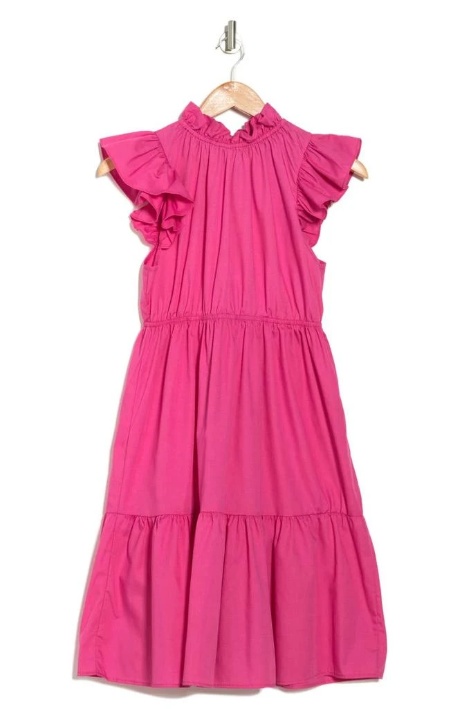 商品Love Ady|Ruffle Flutter Sleeve Tiered Dress,价格¥413,第3张图片详细描述