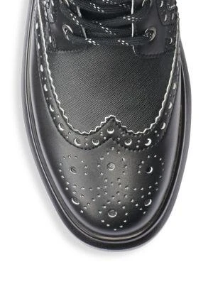 商品Karl Lagerfeld Paris|Wingtip Leather Boots,价格¥820,第5张图片详细描述