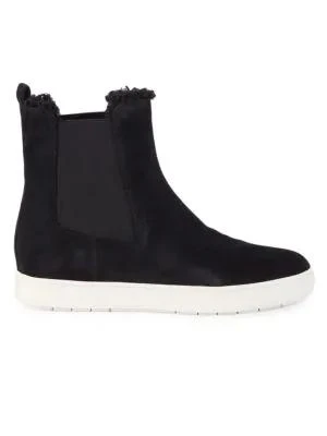 商品Vince|Norman 2 Suede & Faux Fur-Lined Boots,价格¥444,第1张图片