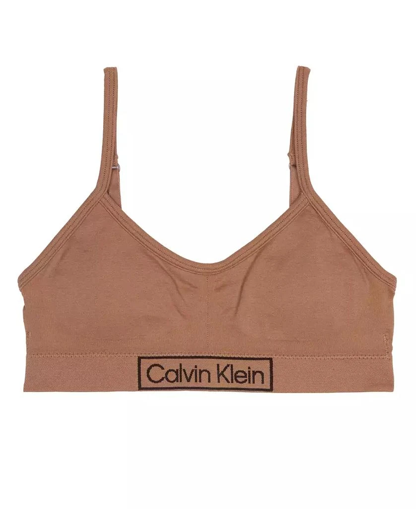 商品Calvin Klein|Big Girls Seamless Ruched Crop Bra,价格¥57,第1张图片