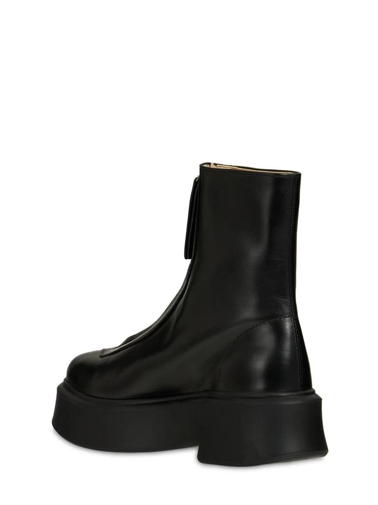 商品The Row|50mm Zipped Leather Ankle Boots,价格¥11523,第4张图片详细描述
