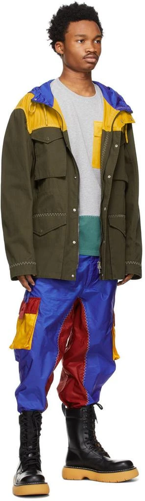 商品Moncler|灰色 1 Moncler JW Anderson 系列拼接 T 恤,价格¥4063,第4张图片详细描述