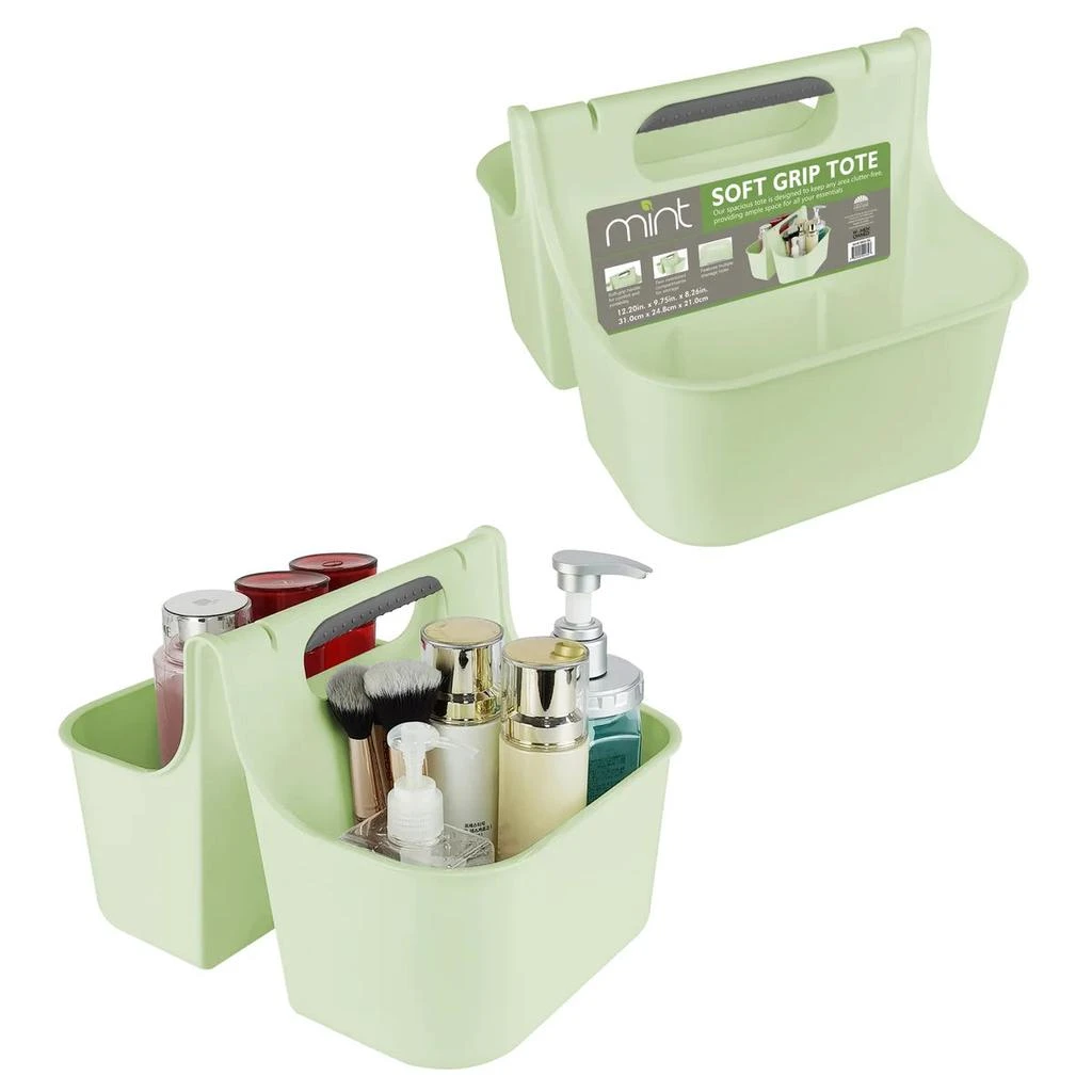 商品J&V Textiles|Portable Shower Caddy, Bathroom Organizer Basket, Perfect Size for Dorm/College,价格¥159,第2张图片详细描述